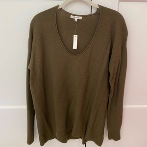NWT MADEWELL GREEN SWEATER